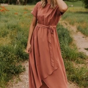 Role Wrap Maxi Dress